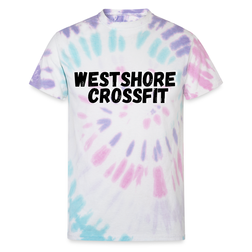 Unisex Tie Dye T-Shirt - Pastel Spiral