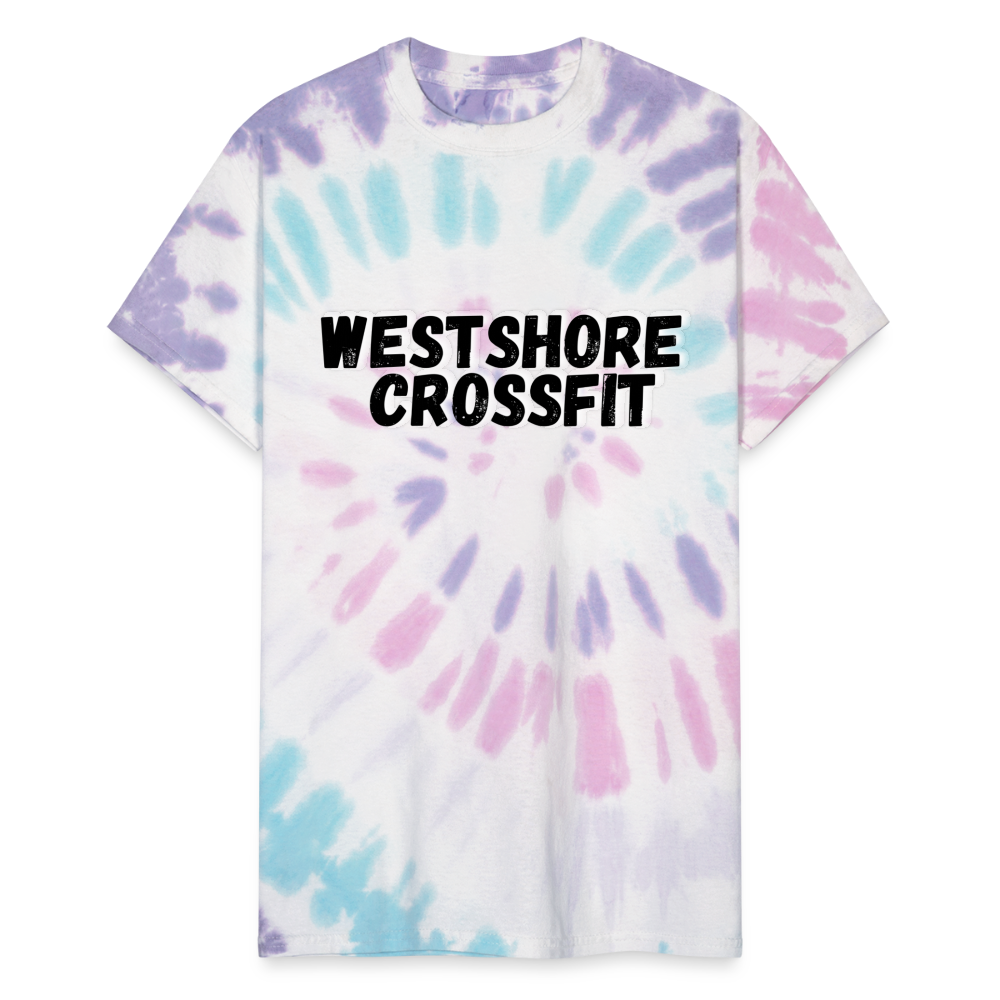 Unisex Tie Dye T-Shirt - Pastel Spiral