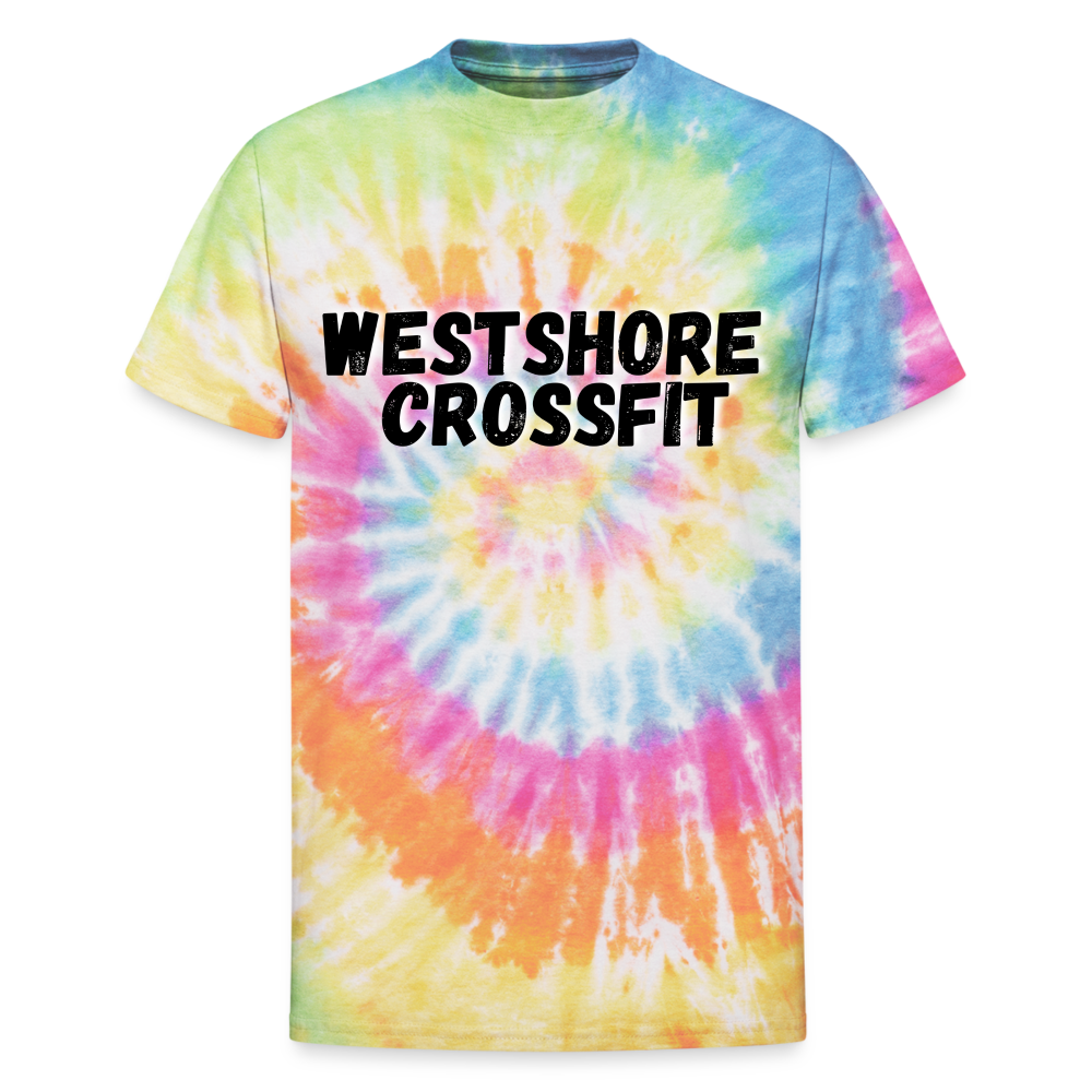 Unisex Tie Dye T-Shirt - rainbow