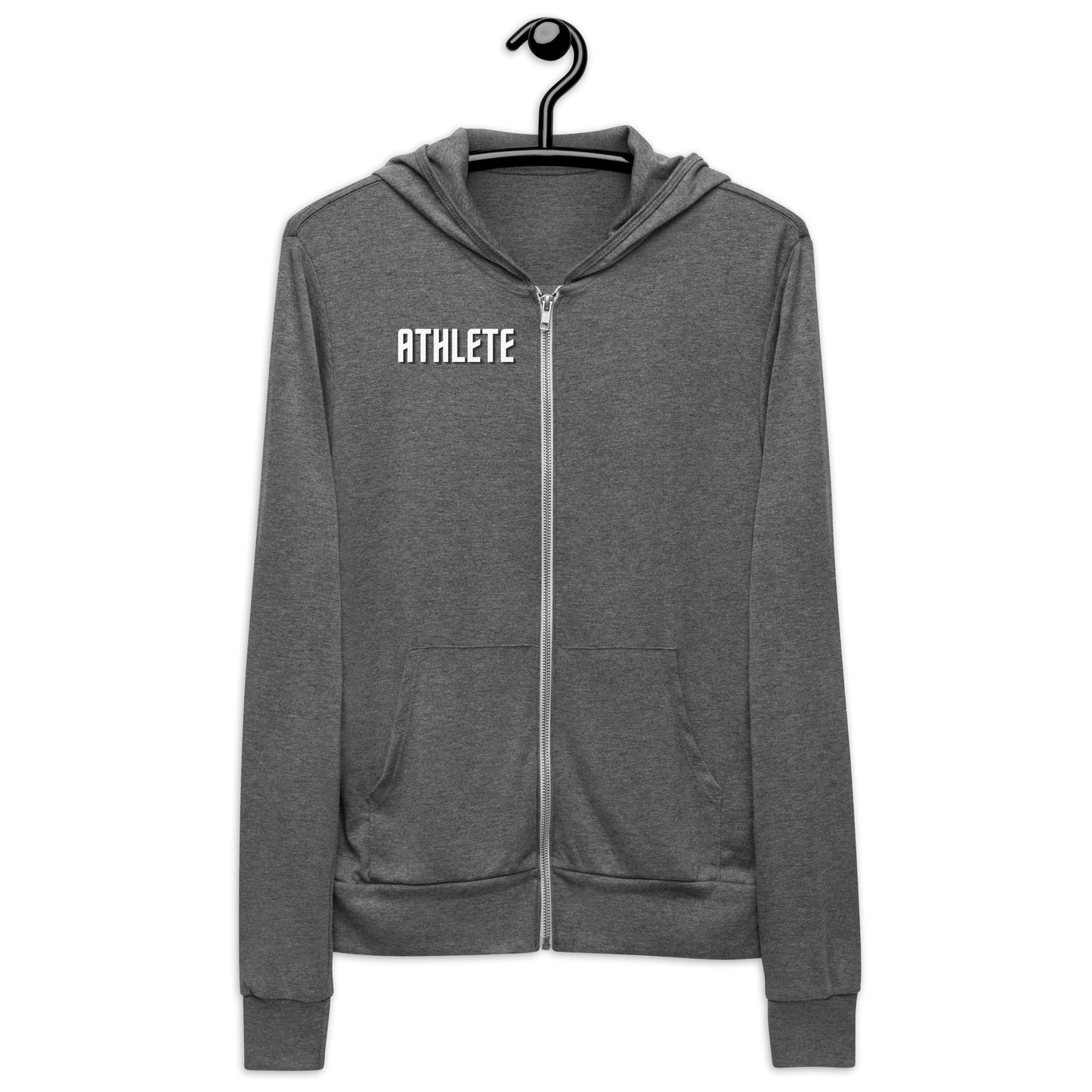 Unisex zip hoodie