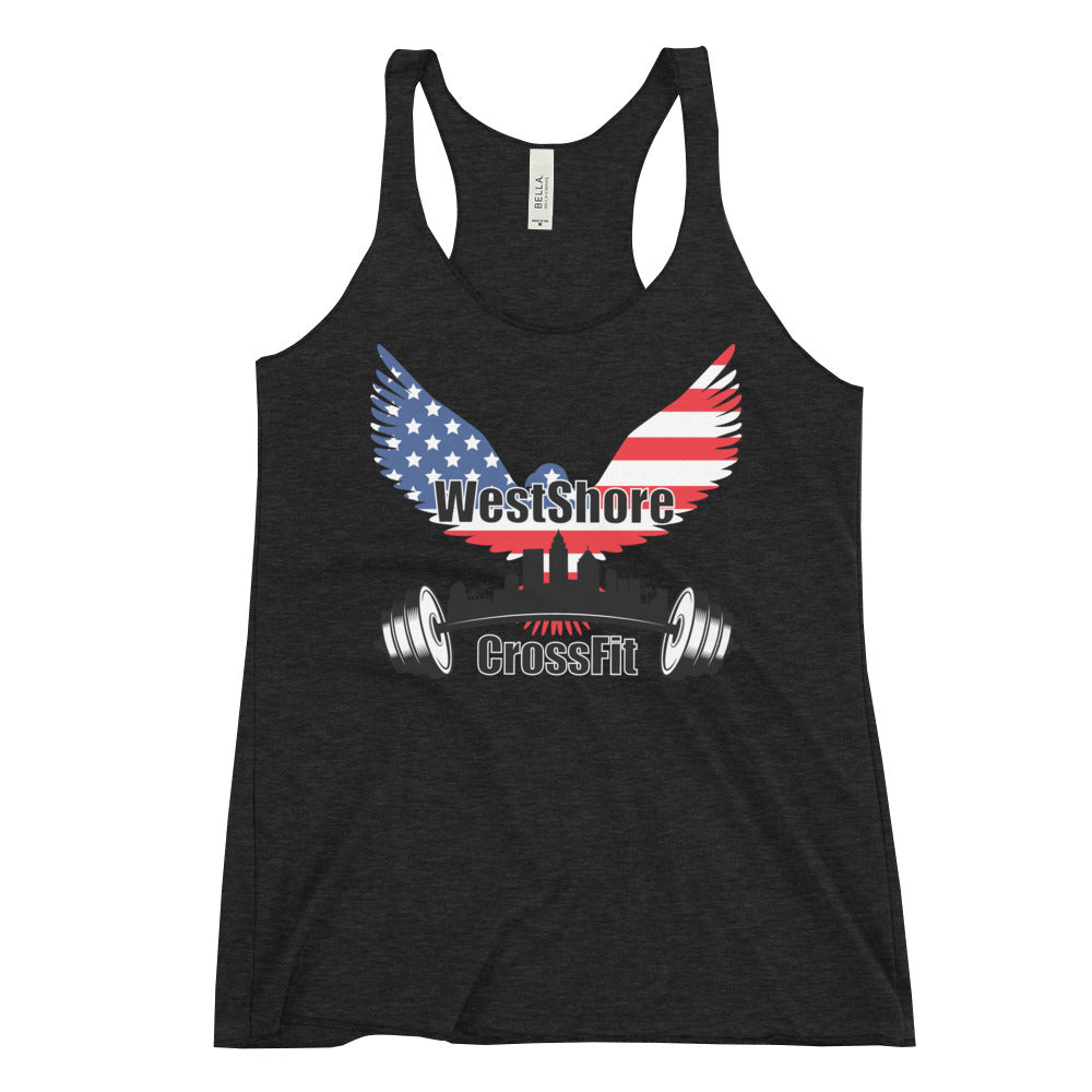 Women's Racerback Flag Tank