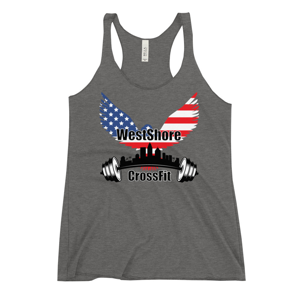 Women's Racerback Flag Tank